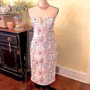 *OOH LA LA* GUESS XL French Chic Chain Print Dress